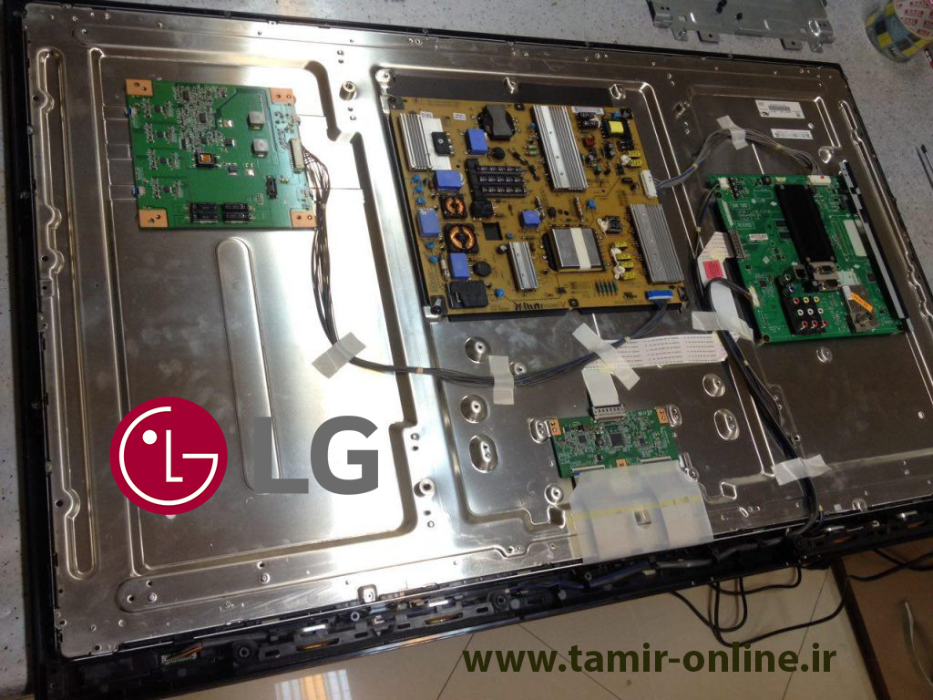 تعمیر برد یخچال ال جی